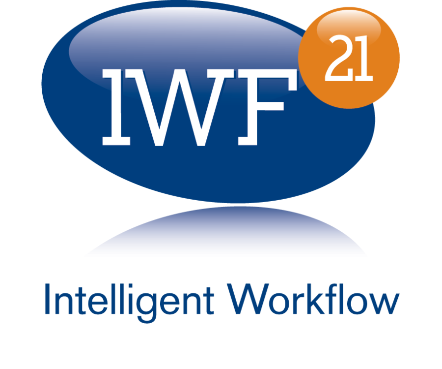 Intelligent Workflow Logo Frontier Software