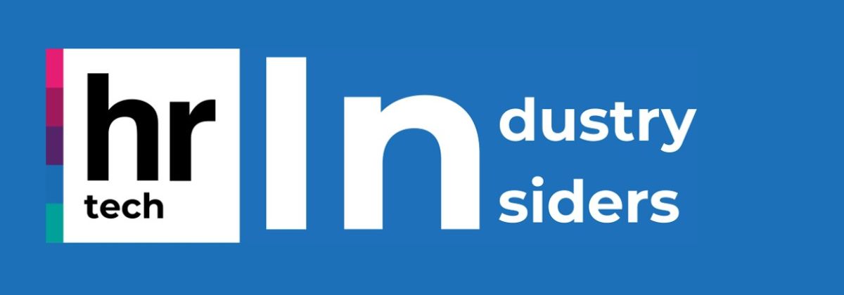 HR Technologies Industry Insiders logo on blue background